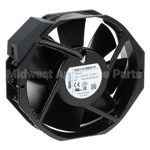 W2E142-BB05-01 Compatible Kairak Fan, Axial, 6"