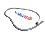 W50BP72 Dormont Hi-Psi Water Connector, 1/2 Dia, 72 L