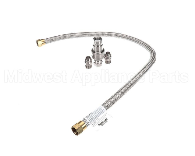 W75B2Q48 Dormont Hi-Psi Water Connector, 3/4 Dia., 48 L,