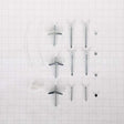 WB01X22142 GE Microwave Installation Hardware