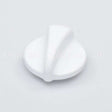 WB03K10034 GE Range White Burner Knob