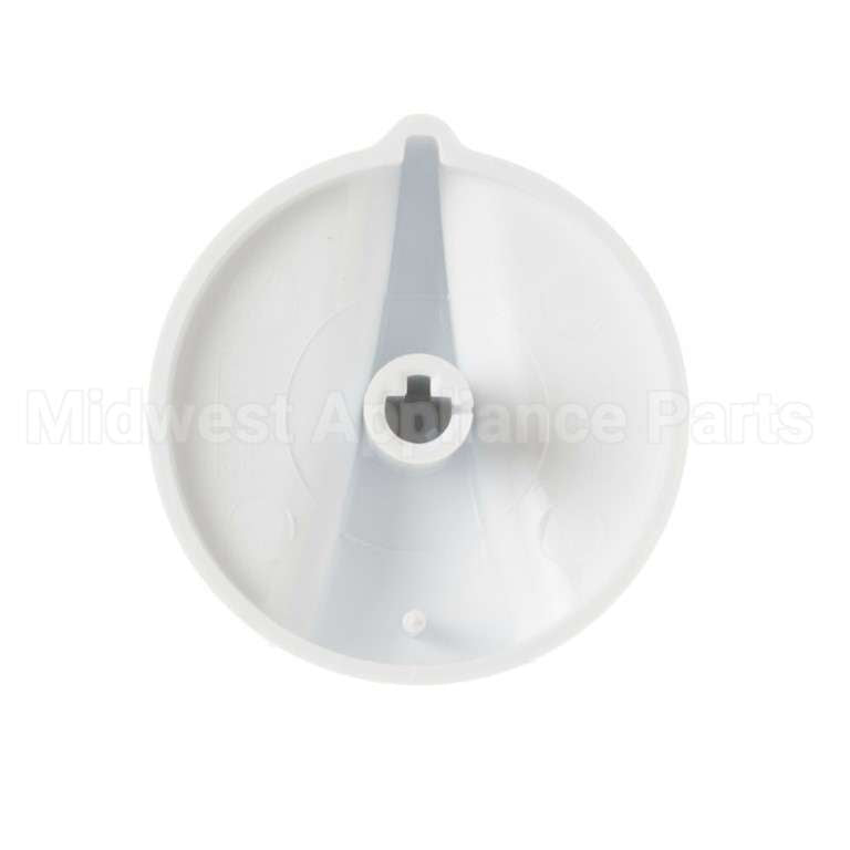 WB03K10034 GE Range White Burner Knob