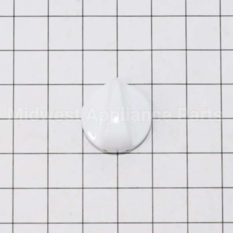 WB03K10034 GE Range White Burner Knob