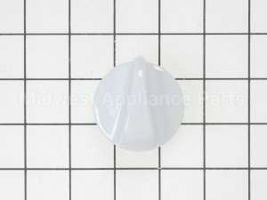 WB03K10034 GE Range White Burner Knob