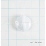 WB03K10143 GE Range Control Knob - White