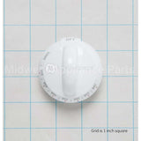 WB03K10144 GE Range Oven Knob - White