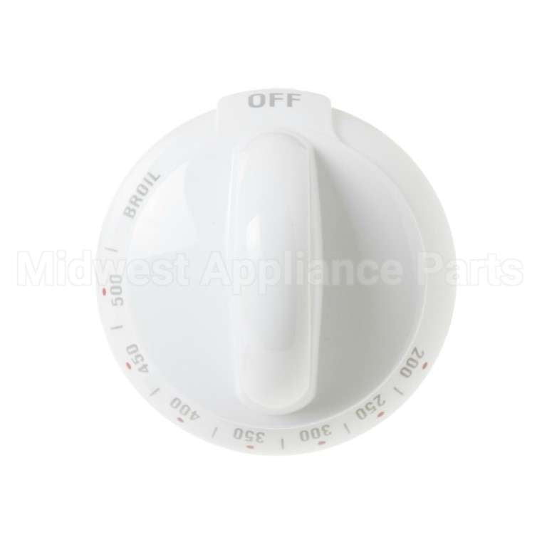 WB03K10144 GE Range Oven Knob - White