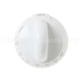 WB03K10144 GE Range Oven Knob - White
