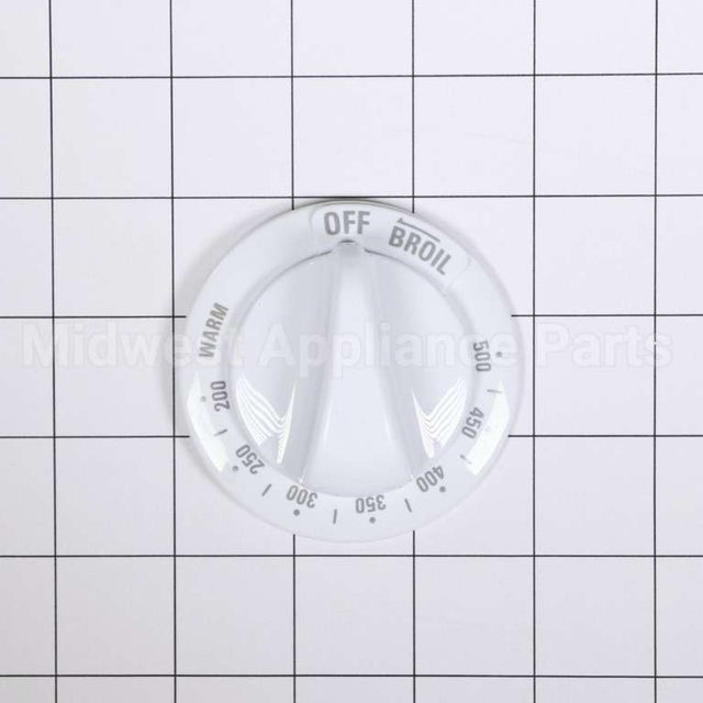 WB03K10187 GE Range Oven Thermostat Knob - White