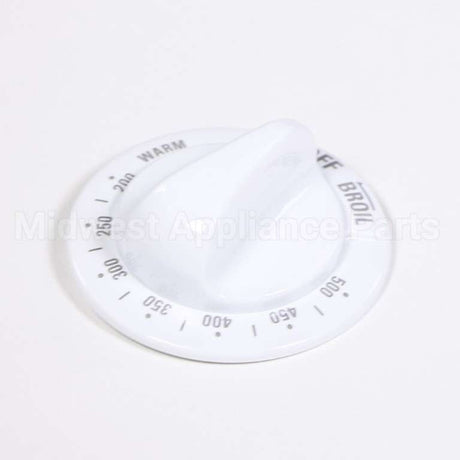 WB03K10187 GE Range Oven Thermostat Knob - White