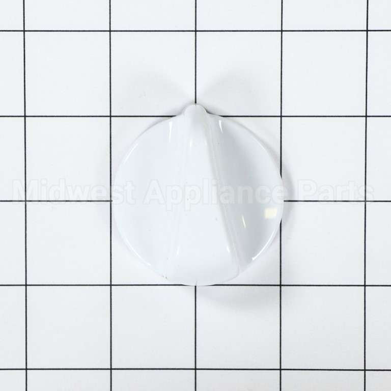 WB03K10201 GE Range Burner Knob - White