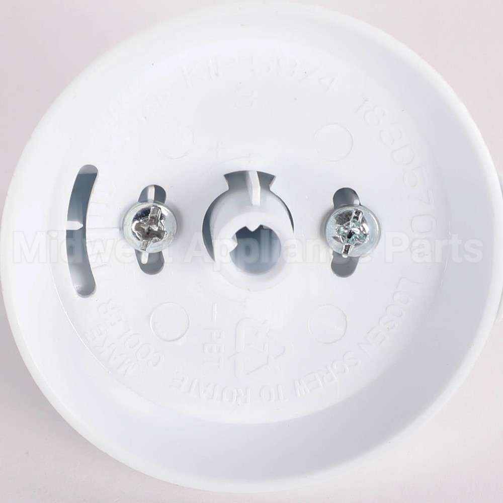 WB03K10231 GE Range Thermostat Knob - White