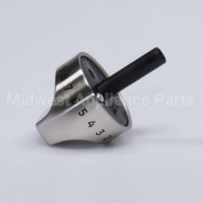 WB03K10265 GE Gas Range Knob - Stainless Steel