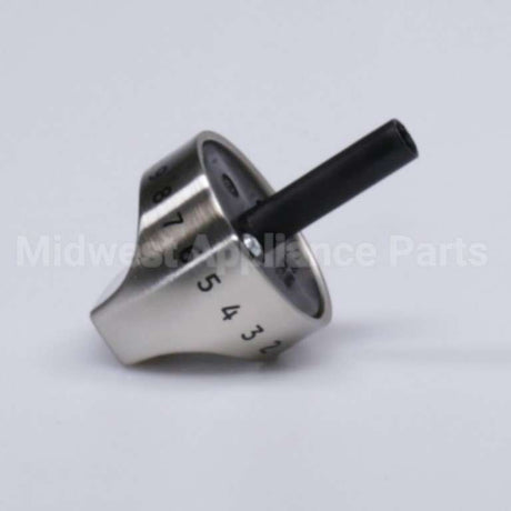 WB03K10265 GE Gas Range Knob - Stainless Steel