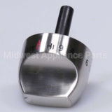 WB03K10265 GE Gas Range Knob - Stainless Steel