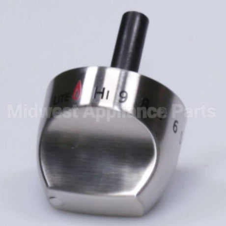 WB03K10265 GE Gas Range Knob - Stainless Steel