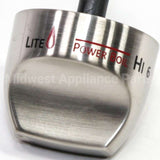 WB03K10266 GE Range Knob - Stainless Steel