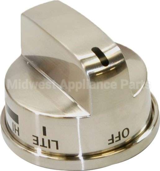 WB03K10286 GE Range Stainless Oven Knob
