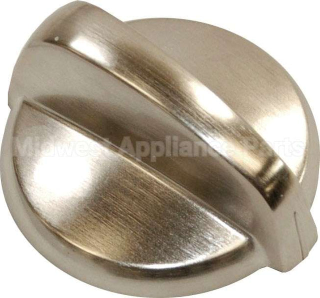 WB03K10306 GE Range Knob - Stainless Steel Look