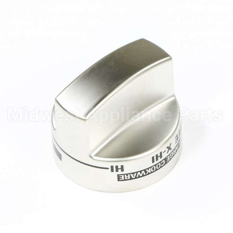 WB03K10359 GE Range Thermostat Knob - Stainless Steel