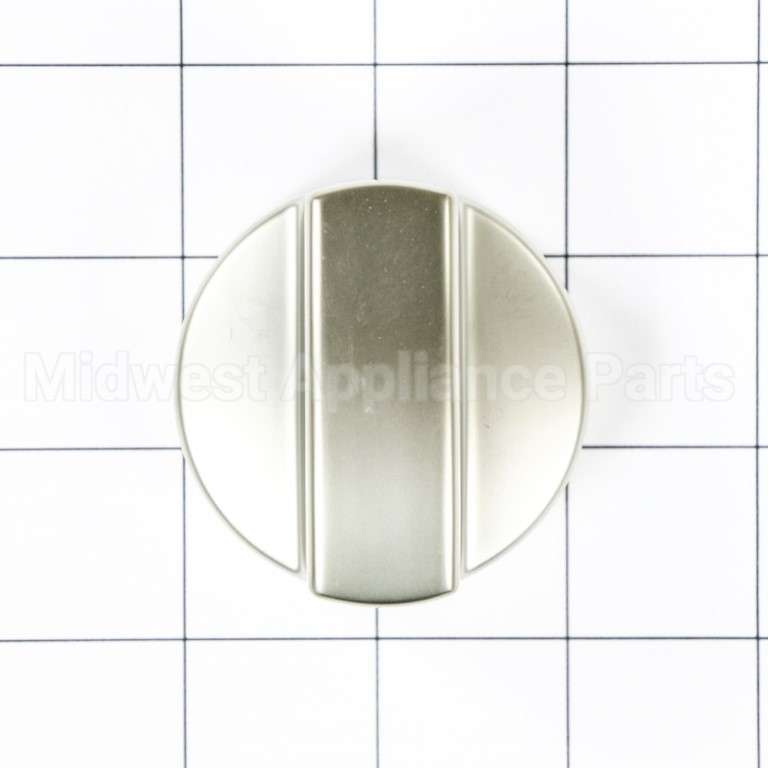 WB03K10359 GE Range Thermostat Knob - Stainless Steel