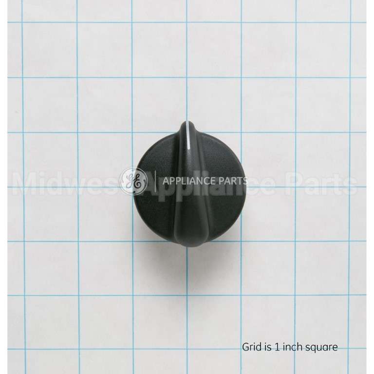 WB03T10197 GE Knob Gas Vlv (Blk)