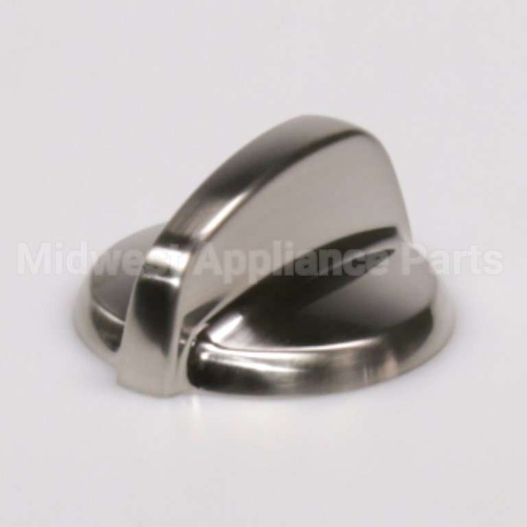 WB03T10284 GE Range Knob - Stainless Steel Look