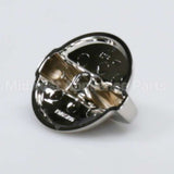WB03T10284 GE Range Knob - Stainless Steel Look