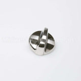 WB03T10325 GE Range Knob - Stainless Steel Look