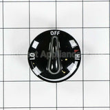 WB03X10122 GE Knob Control Black