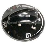 WB03X10122 GE Knob Control Black