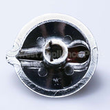 WB03X10316 GE Range Tri-Chrome Plated Knob (Ss)