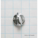 WB03X10316 GE Range Tri-Chrome Plated Knob (Ss)