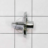 WB03X10316 GE Range Tri-Chrome Plated Knob (Ss)