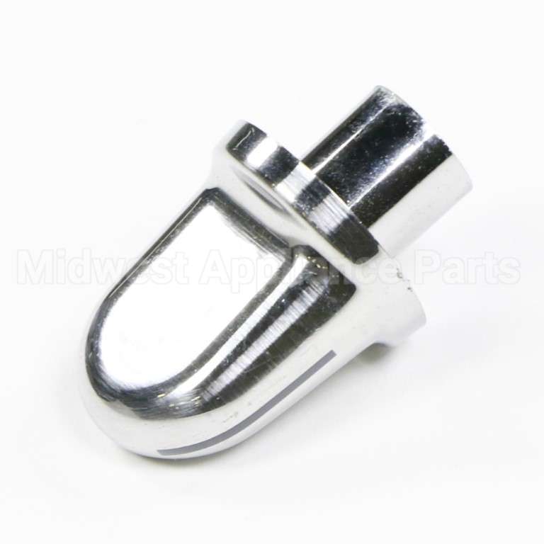 WB03X10317 GE Knob Vent Tri-Chrome Pl