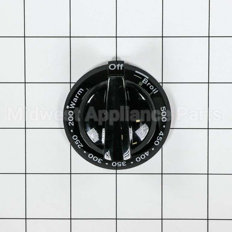 WB03X21367 GE Range Thermostat Knob - Black