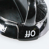 WB03X22822 GE Range Thermostat Knob - Black