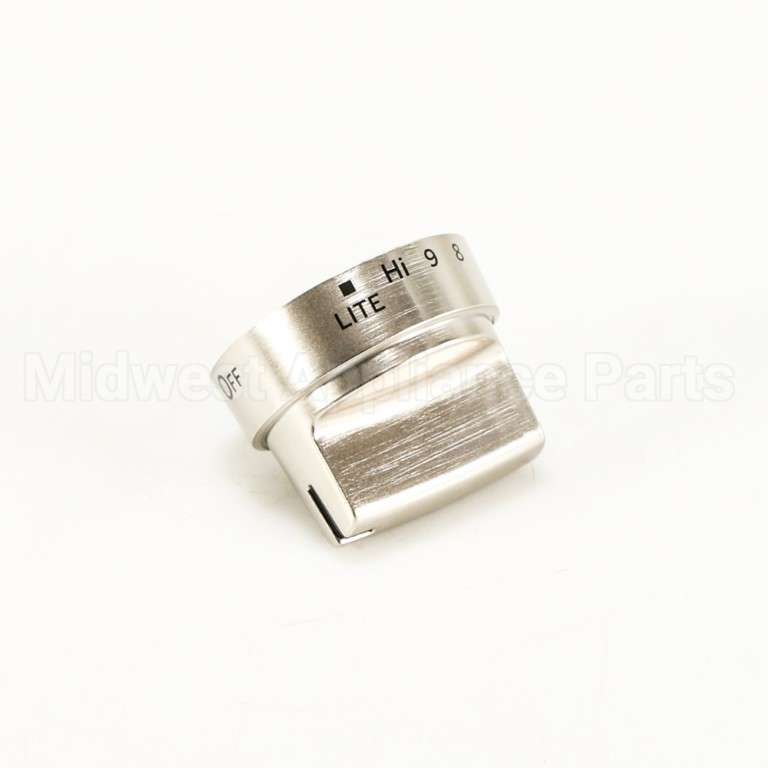 WB03X24818 GE Range Knob - Stainless Steel