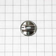 WB03X24965 GE Range Knob - Stainless Steel Look