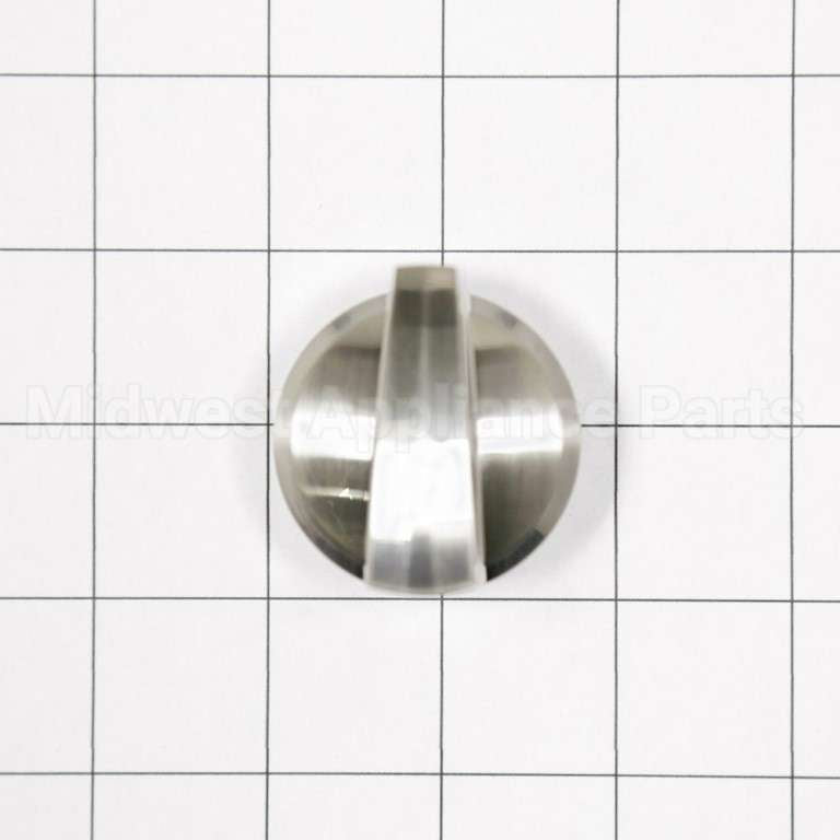 WB03X25796 GE Gas Cooktop Knob - Stainless Steel