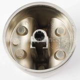 WB03X31659 GE Brushed Ss Multi Ring Knob