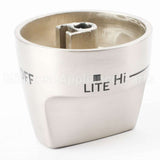 WB03X31659 GE Brushed Ss Multi Ring Knob