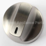 WB03X31662 GE Brushed Stainless Steel Griddle Knob