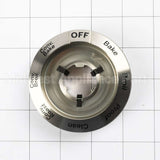 WB03X31779 GE Brushed Ss Range Oven Knob Bezel
