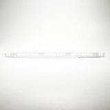 WB07K10250 GE Range Bottom Trim Assembly - White