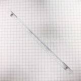 WB07K10250 GE Range Bottom Trim Assembly - White