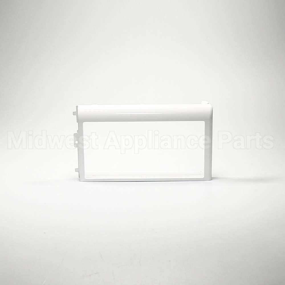 WB07X10195 GE Microwave Control Panel Frame - White