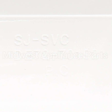 WB07X10195 GE Microwave Control Panel Frame - White