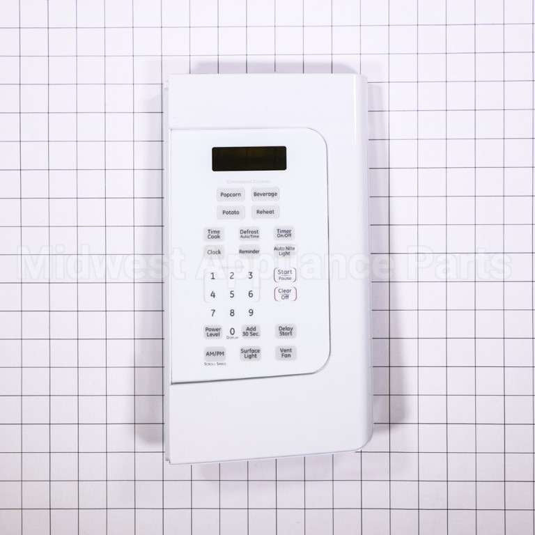 WB07X11043 GE Contol Panel Asm Wh