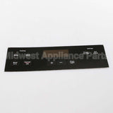 WB07X21373 GE Range Control Overlay - Black
